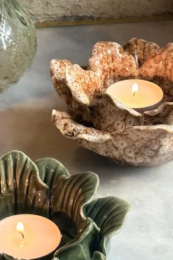 Cristina Oria Candelabros Y Portavelas^Portavelas Flor Irregular