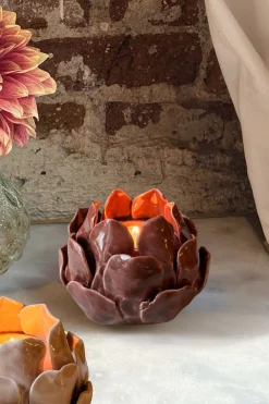 Cristina Oria Candelabros Y Portavelas^Portavelas Flor Mediano