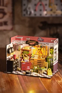 Cristina Oria Juegos De Mesa^Puzzle 3D O Maqueta Con Diseño Taller De Coches