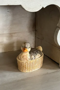 Cristina Oria Accesorios De Mesa^Recipiente Con Tapa Diseño Pato