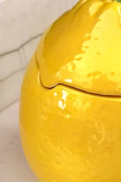 Cristina Oria Accesorios De Mesa^Recipiente Con Tapa Diseño Limón