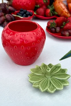 Cristina Oria Almacenaje^Recipiente Con Tapa Diseño Fresa