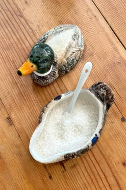 Cristina Oria Accesorios De Mesa^Recipiente Con Tapa Y Cuchara Diseño Pato