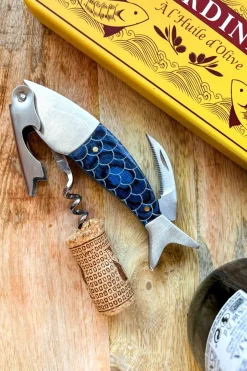 Cristina Oria Otros Accesorios De Bebidas|Gadgets De Vino^Sacacorchos Con Diseño De Sardina En Lata Vintage