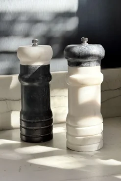 Cristina Oria Accesorios De Mesa^Salero De Mármol Blanco