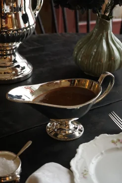 Cristina Oria Accesorios De Mesa^Salsera De Plata Co