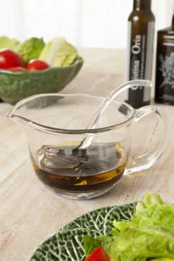 Cristina Oria Accesorios De Mesa^Salsera Pequeña De Cristal Con Cuchara Y Asa