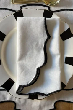 Cristina Oria Servilletas Y Accesorios^Servilleta Con Diseño De Blonda