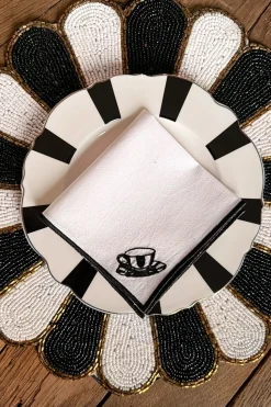 Cristina Oria Servilletas Y Accesorios^Servilleta De Cóctel Diseño Taza CO