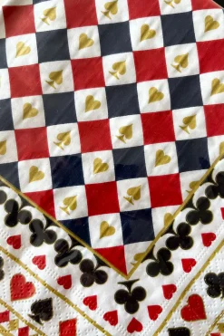 Cristina Oria Servilletas Y Accesorios^Servilletas Casino Royale Grandes