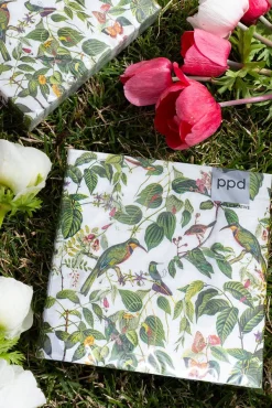 Cristina Oria Servilletas Y Accesorios^Servilletas Colibríes Y Hojas Grandes