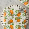 Cristina Oria Servilletas Y Accesorios^Servilletas Con Diseño De Naranjas Grandes