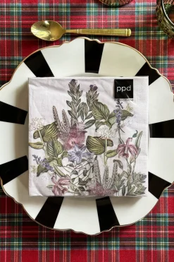 Cristina Oria Servilletas Y Accesorios^Servilletas Flores Malvas Grandes