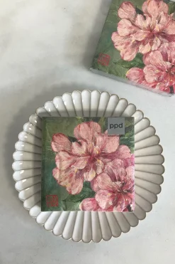 Cristina Oria Servilletas Y Accesorios^Servilletas Flores Rosas Grandes
