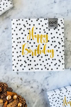 Cristina Oria Servilletas Y Accesorios^Servilletas Happy Birthday Grandes