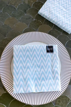 Cristina Oria Servilletas Y Accesorios^Servilletas Ikat Azules Grandes