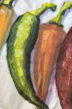 Cristina Oria Servilletas Y Accesorios^Servilletas Pimientos Grandes