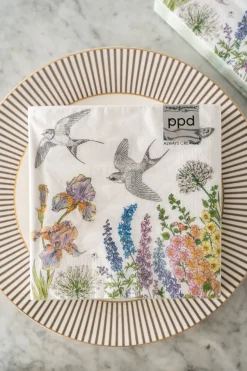 Cristina Oria Servilletas Y Accesorios^Servilletas Pájaros & Flores Grandes