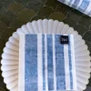 Cristina Oria Servilletas Y Accesorios^Servilletas Rayas Azules Grandes