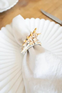 Cristina Oria Posavasos Y Servilleteros|Servilletas Y Accesorios^Servilletero Caracola