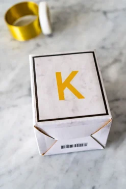 Cristina Oria Menaje Iniciales|Posavasos Y Servilleteros^Servilleteros De Mármol Iniciales