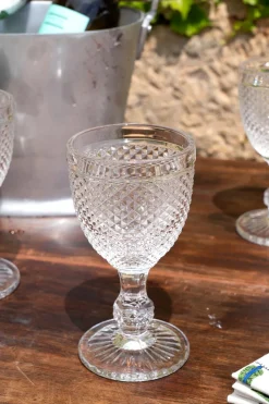 Cristina Oria Copas^Set 6 Copas Cristal Vino Transparente Picos