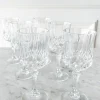 Cristina Oria Copas^Set 6 Copas De Vino Cristal D'Arques Longchamp