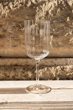 Cristina Oria Copas^Set 6 Copas De Vino Cristal Ondas