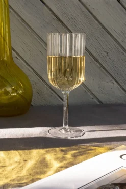 Cristina Oria Copas^Set 6 Copas De Vino Cristal Ondas