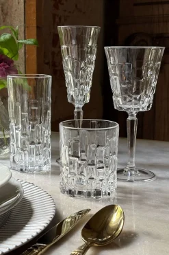 Cristina Oria Copas^Set 6 Copas De Vino Diseño Glacial