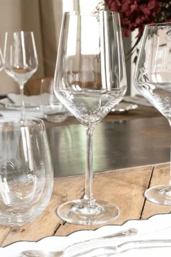 Cristina Oria Copas^Set 6 Copas Vino Alargadas Cristalería Sommelier