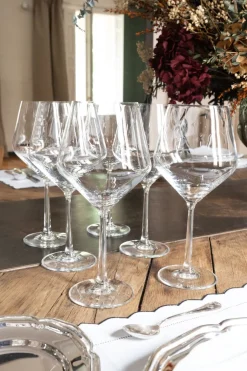 Cristina Oria Copas^Set 6 Copas Vino Tinto Cristalería Sommelier