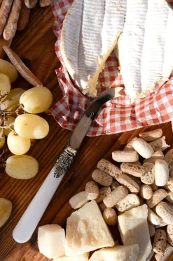 Cristina Oria Cubiertos De Aperitivo|Cuchillos^Set 4 Cuchillos De Queso Cubertería Amalfi CO