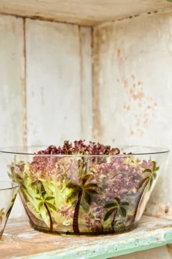 Cristina Oria Fuentes, Ensaladeras Y Cuencos^Set 6 Cuencos Acrílicos Diseño Palmeras