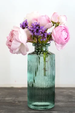 Cristina Oria Jarrones, Floreros Y Maceteros^Set 4 Floreros De Cristal Verdosos