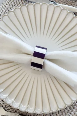 Cristina Oria Posavasos Y Servilleteros^Set 6 Servilleteros De Colores De Madera Y Resina