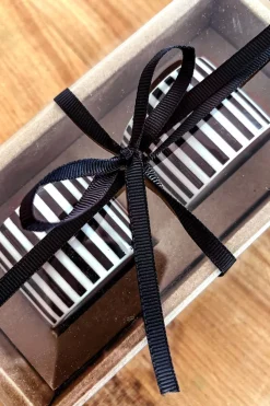 Cristina Oria Posavasos Y Servilleteros^Set 2 Servilleteros Rayas Blancas Y Negras