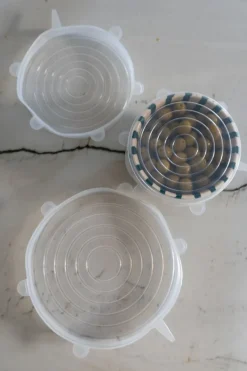 Cristina Oria Gadgets Y Utensilios^Set 3 Tapas Flexibles De Silicona