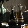 Cristina Oria Accesorios De Mesa^Set Aceitera Y Vinagrera De Cristal Y Plata Co