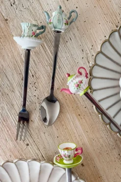Cristina Oria Cubiertos De Postre^Set Cucharas Y Tenedores Diseño Especial Té