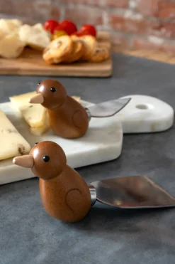 Cristina Oria Cubiertos De Aperitivo|Cuchillos^Set Cuchillos De Pájaros Para Queso Co