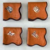 Cristina Oria Servilletas Y Accesorios^Set De 4 Servilletas Bordadas Animales De La Selva