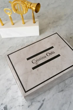 Cristina Oria Kits De Coctelería^Set De Cóctel Con Base De Mármol Co