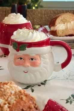 Cristina Oria Tazas Y Teteras^Set De Dos Tazas Con Diseño De Papá Noel