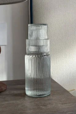 Cristina Oria Jarras Y Botellas|Vasos^Set De Jarra Y Vaso De Cristal Tallado