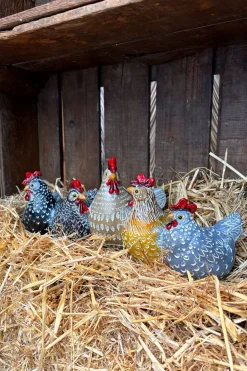 Cristina Oria Piezas Decorativas^Set Figuras Decorativas Gallinas Pequeñas