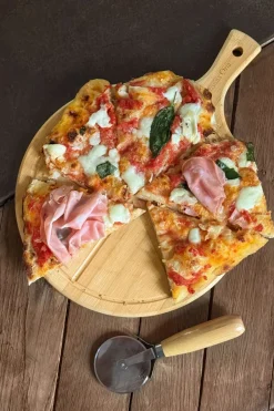 Cristina Oria Tablas^Tabla De Bambú Especial Para Pizza