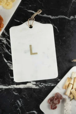 Cristina Oria Tablas|Menaje Iniciales^Tabla De Mármol Inicial L
