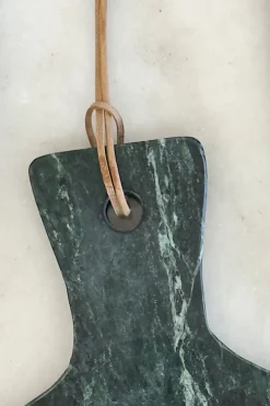 Cristina Oria Tablas^Tabla De Mármol Verde Con Mango