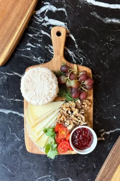 Cristina Oria Tablas^Tabla Rectangular De Madera De Acacia Con Mango